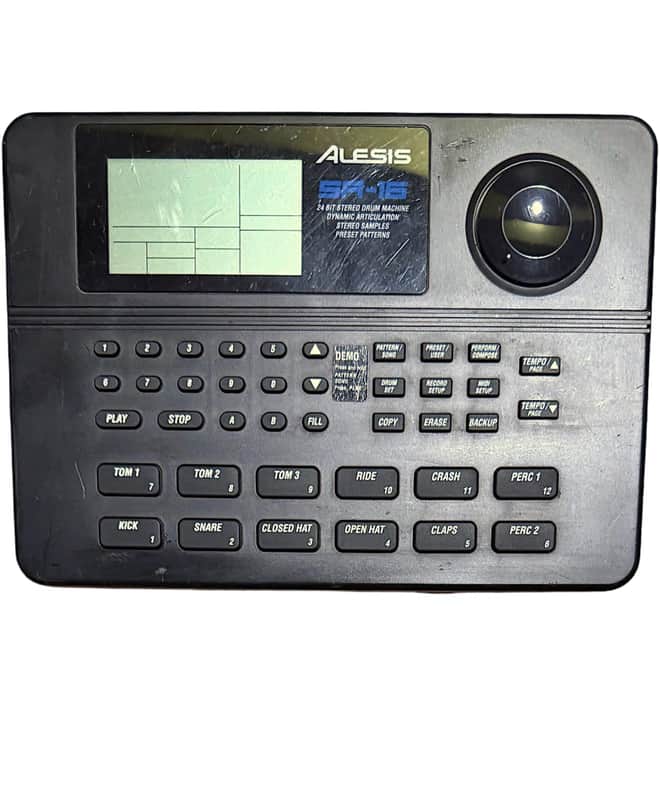 Alesis SR-16 Drum Machine (Used) image 1
