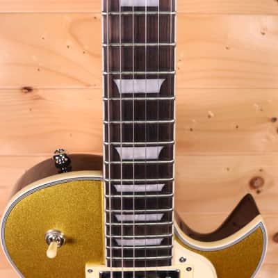Sire Larry Carlton L7 Electric Guitar - Ebony Fingerboard, Gold Top image 8