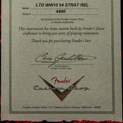 Fender Custom Shop Limited Wildwood 10 70th Anniversary 1954 Stratocaster - Relic image 6