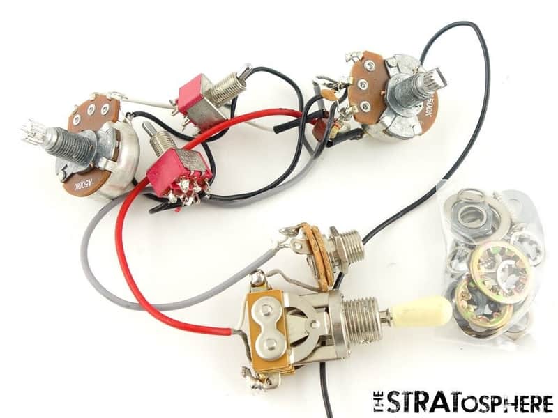 PRS SE Custom 24-08 Paul Reed Smith POTS & 3 Way SWITCH 2 Mini-Toggle Coil-Split image 1