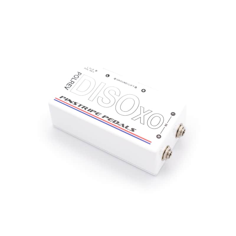 Pinstripe DISOxo POLREV Stereo Line Isolator, w/XLR Polarity Reverse Switch image 1