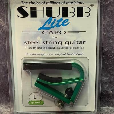 Shubb L1 Lite Capo - green image 1