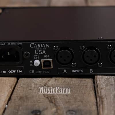 Carvin XD360 X Drive 3 x 6 Loudspeaker Management System Rack Unit Processor USB image 8
