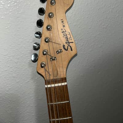 Squier Fender mini guitar image 3