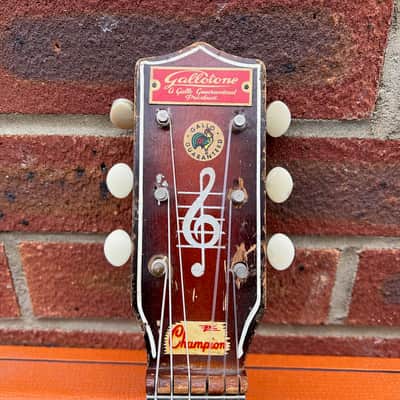 Vintage 1950s Gallotone Champion *John Lennon* Original Acoustic Guitar *RARE* image 2