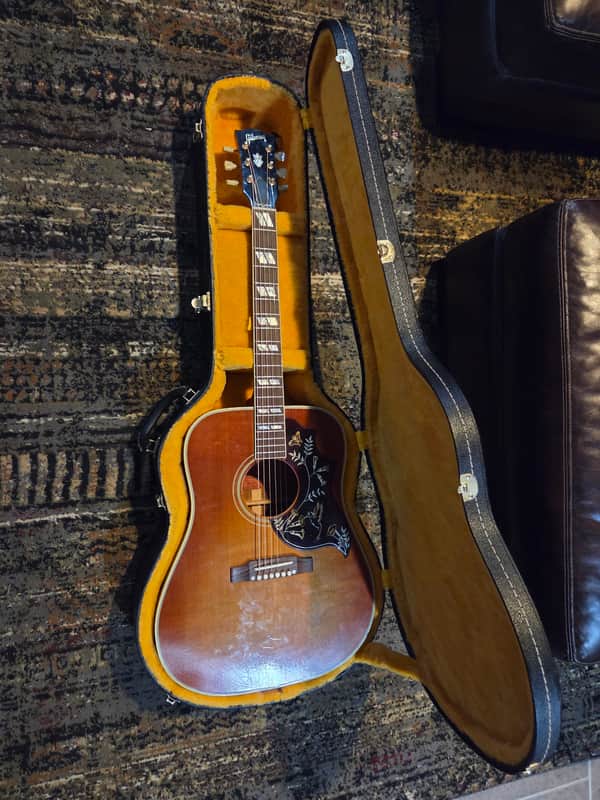Gibson Custom Shop Historic 1960 Hummingbird Murphy Ultra Light Aged 2023 Cherry Sunburst