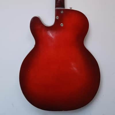 Harmony H54 Rocket II - 1960s - Red Burst image 12