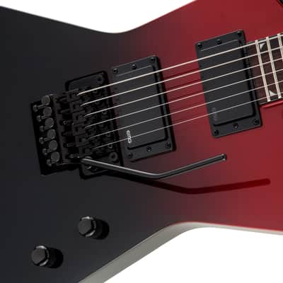 Jackson Pro Series Sig Phil Demmel Demmelition Fury PD Laurel FB Red Tide Fade image 4