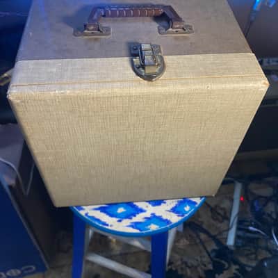 Silvertone Vintage Tube Reel To Reel Player / Recorder 1956-1964 - Tan image 3