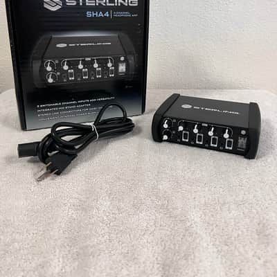 Sterling Audio SHA4 4-Channel Headphone Amplifier 2021 - Present - Black image 1