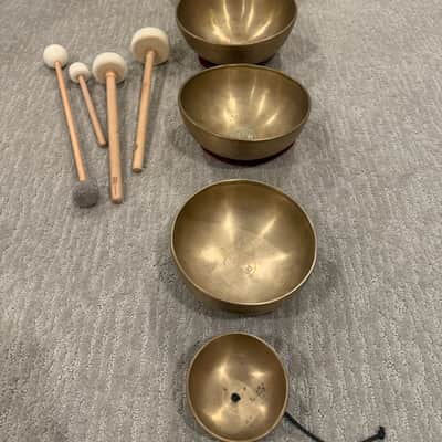 Meinl SB-SET-CHA Sonic Energy Singing Bowl Chakra 7pc Set - Bronze Alloy Bild 5