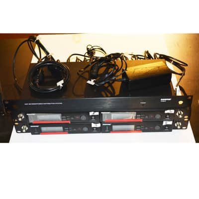 Shure SLX4 H5 4-Channel Wireless Microphone System – Complete Package with UA844, Antennas & Handhelds image 6