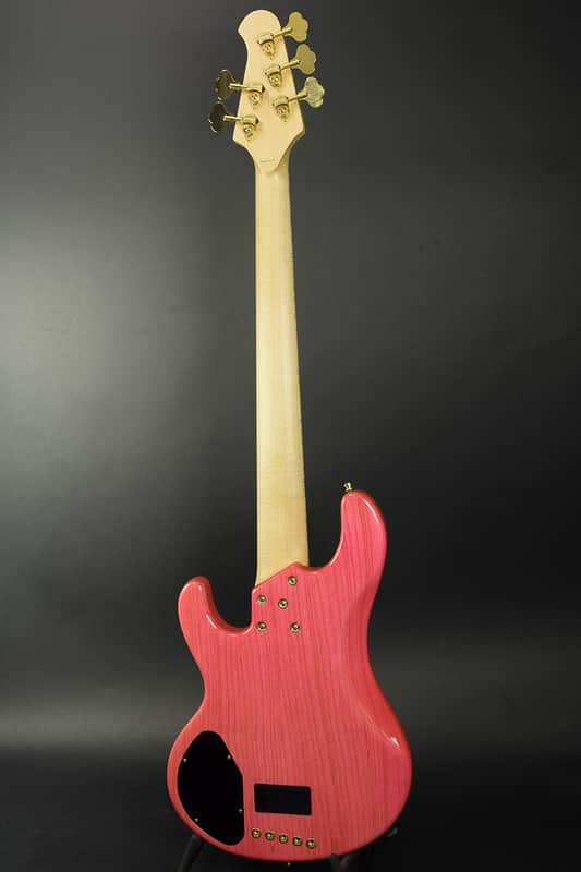 Lakland USA 55-69 Tetsuya Translucent Pink | Reverb