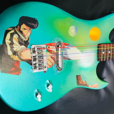 Space Dandy Peavey Rockmaster Green Sparkle image 5