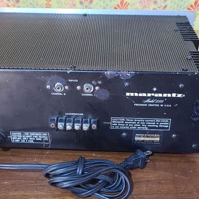Fully Restored USA-Made Marantz 250 Stereo 125WPC High Bandwidth Power Amplifier! image 13