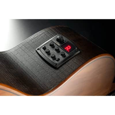 Lag Hyvibe 10 Acoustic Bass Cutaway Satin W/Gigbag 2025 - Satin image 4