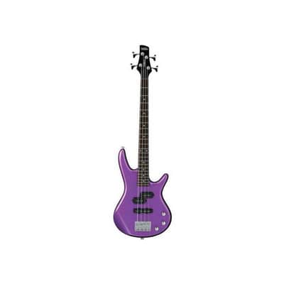 Ibanez miKro Series GSRM20 Electric Bass Guitar, Metallic Purple image 2