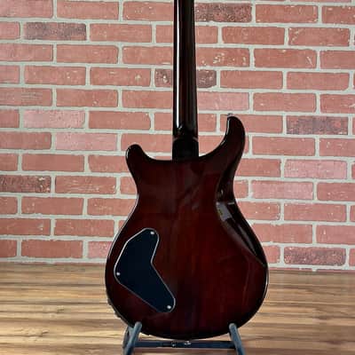 PRS SE Hollowbody I Piezo Double Cut Electric Guitar - Orange Tiger Smokeburst image 11