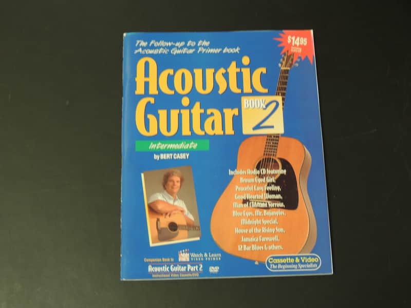 Watch & Learn Acoustic Guitar Book 2 Instruction Manual & DVD