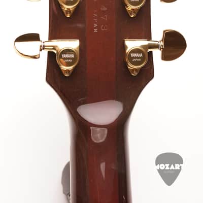 Yamaha SG1000 1981 Japan Tobacco Sunburst Ebony Board Gibson Burstbucker 2 image 10