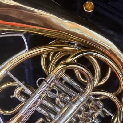 C. G. Conn 6D Double French horn. Made in USA image 11