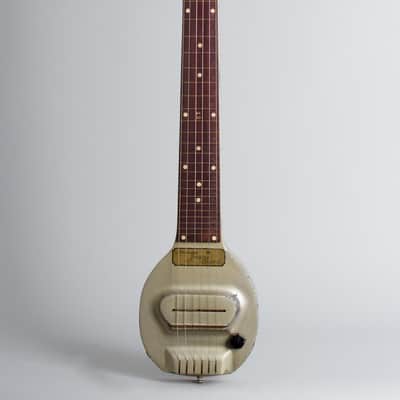 Bronson Singing Electric Lap Steel Electric Guitar, made by National-Dobro Corp. (1935), original black hard shell case. image 1