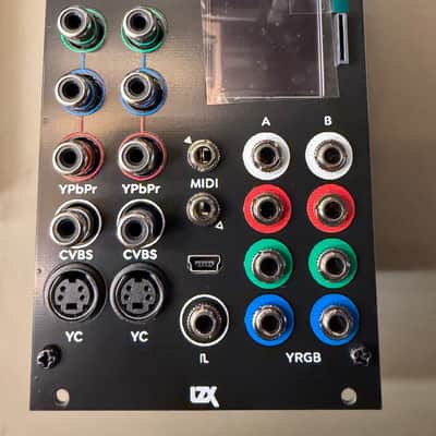 LZX Industries TBC2 (includes VGA expander) Eurorack Synthesizer Module 2025 - Black image 1