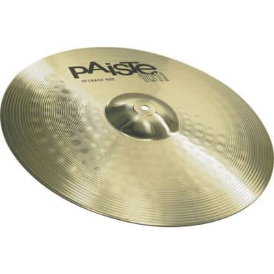 Paiste 101 Brass Cymbal Set Essential 13" HiHat, 18" Crash Ride - Cymbal Set image 2