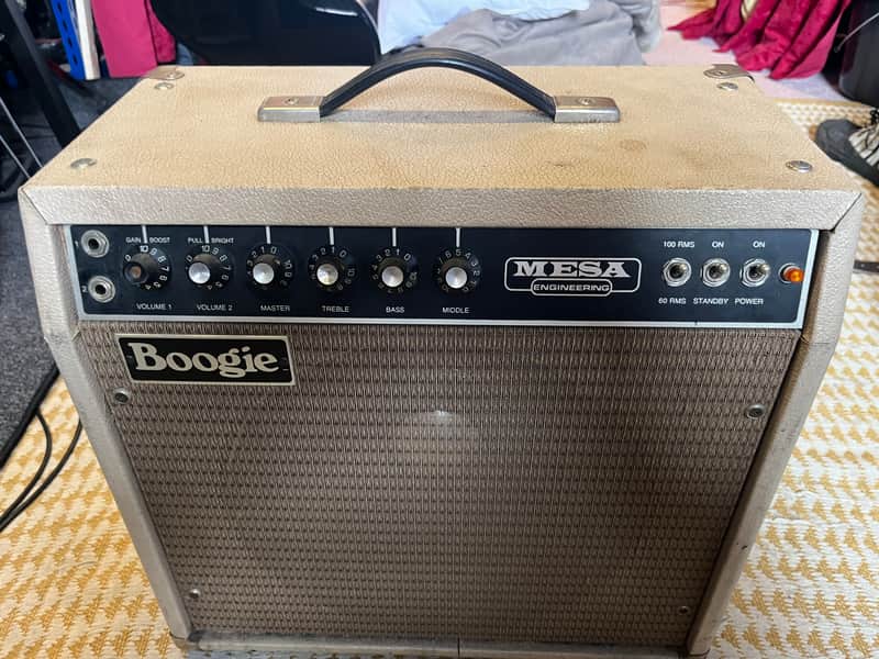 1978-79 Mesa/Boogie Mark I 1x12 Combo – Blonde/Wicker – Altec 417 – Original USA Vintage. image 1