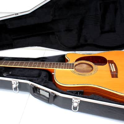 Zager Zad-80ce acoustic electric guitar cutaway w/ Zager Case image 2