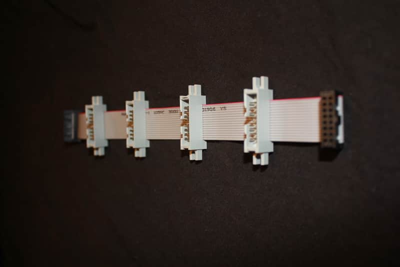 • 4-Outlet Eurorack Flying Power Bus Ribbon Cable • Nordstream2 Series • Avantgarde Sound 2024 image 1