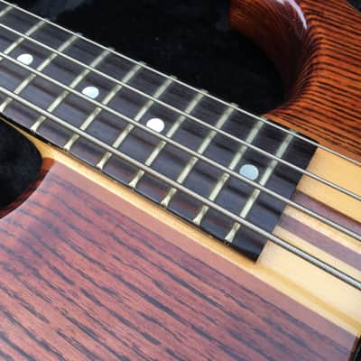 Mint 1981 Aria Pro II SB-900 Matsumoku 4 String Bass in Walnut Perfect image 21