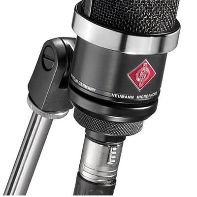 Neumann TLM 102 Studio Microphone, Black, with Standmount image 2