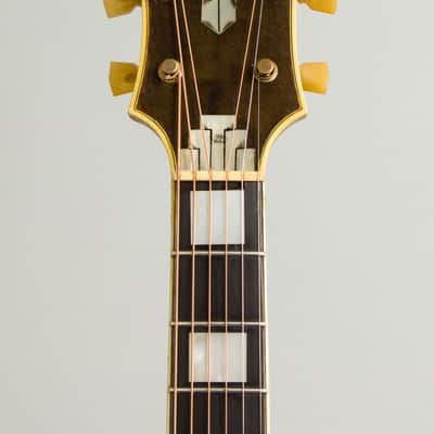 Immagine D'Angelico  Excel Arch Top Acoustic Guitar (1950), ser. #1843, original brown hard shell case. - 5