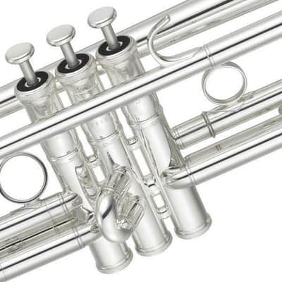 Yamaha YTR-8345IIRS Custom Xeno Professional Bb Trumpet - Silver Plated with Reversed Leadpipe image 4