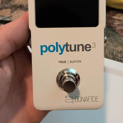 TC Electronic Polytune 3 Polyphonic Tuner Pedal 2017 - Present - White image 1