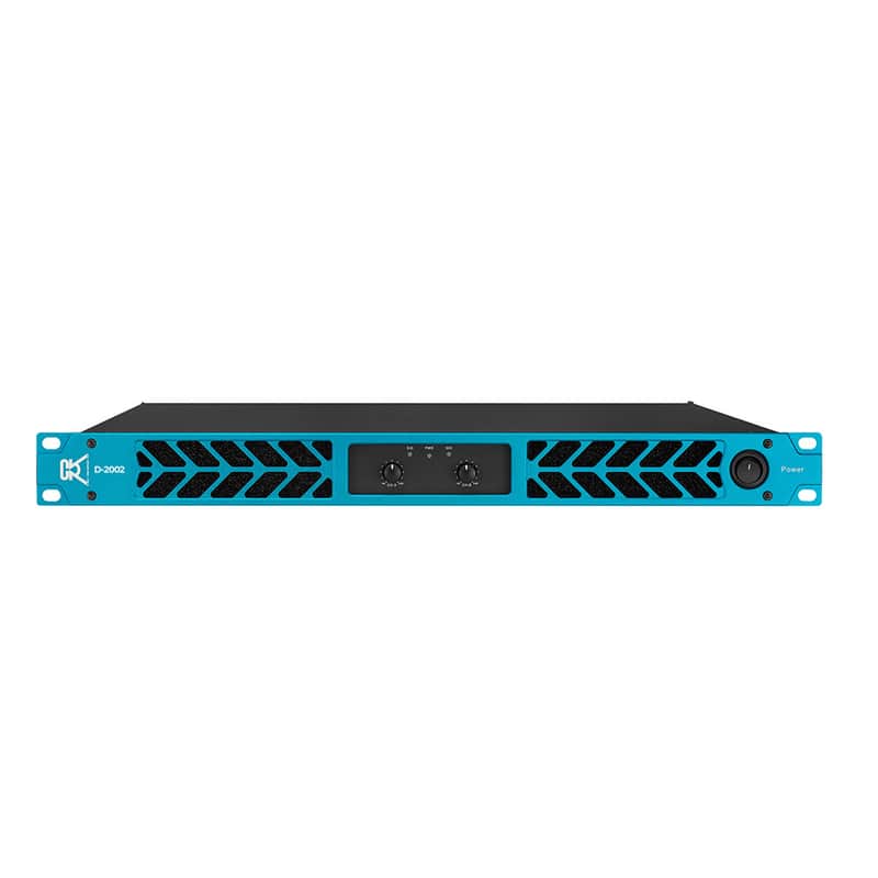 CVR D-2002 BLUE High Power Amplifier 2 Channel Class D Audio image 1