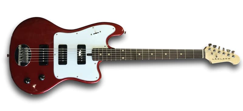 Lakland Decade 6, 30" Scale 6 string bass RARE DEMO 2019 Candy Apple Red image 1