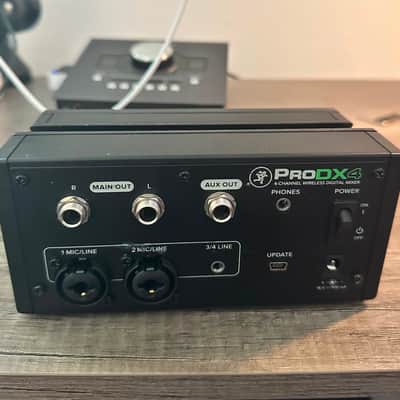 Mackie ProDX4 4-Channel Wireless Digital Mixer 2016 - 2018 - Black image 3