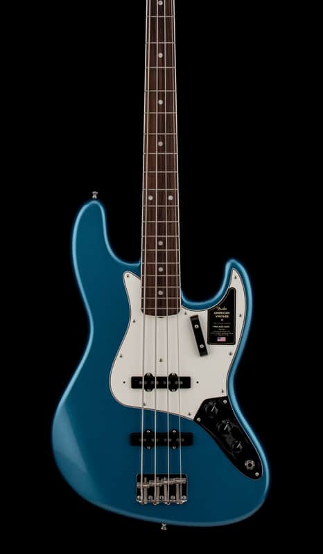 Fender American Vintage II 1966 Jazz Bass - Lake Placid Blue #03767 image 1