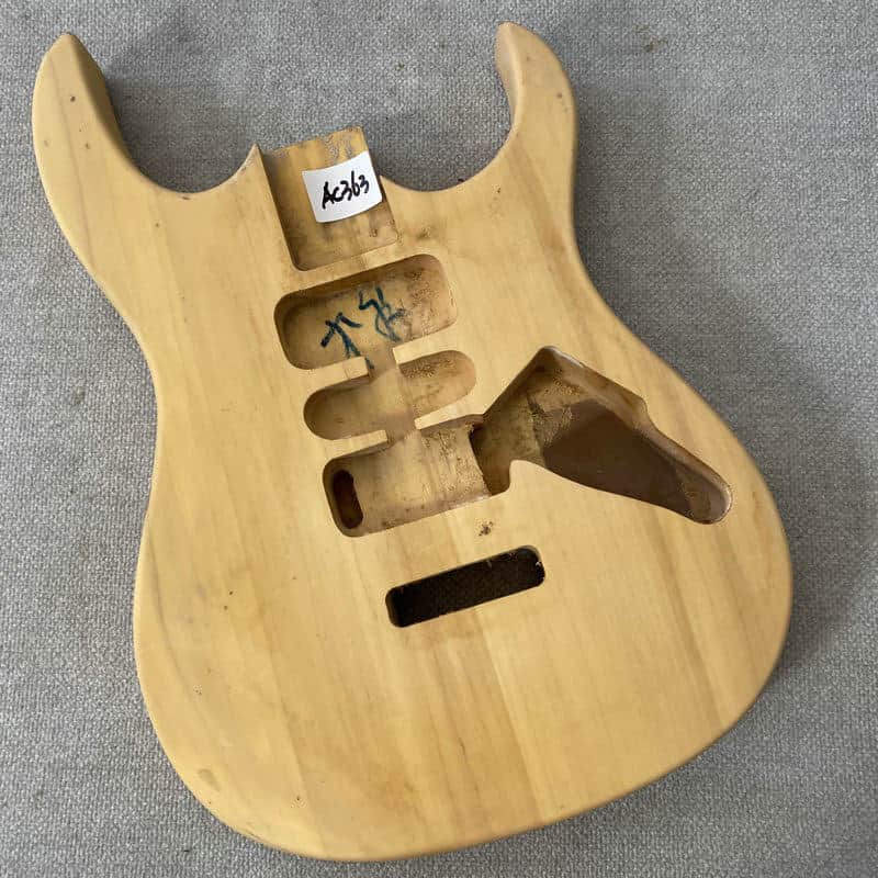 Solid Basswood HSH Guitar DIY Project Body image 1