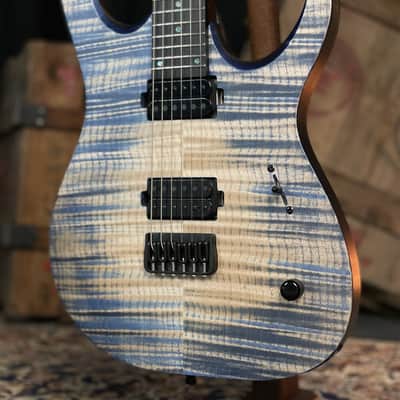Mayones Mayones Duvell Elite 6 Blue Feather Custom shop  2021 image 4
