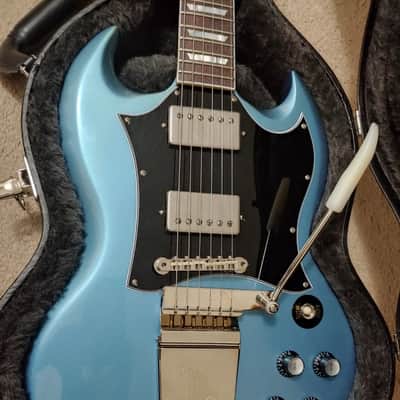 WD Gibson SG Standard Full Face Pickguard 5 ply Black/ White/Black/White/Black B/W/B/W/B 5 Ply image 8