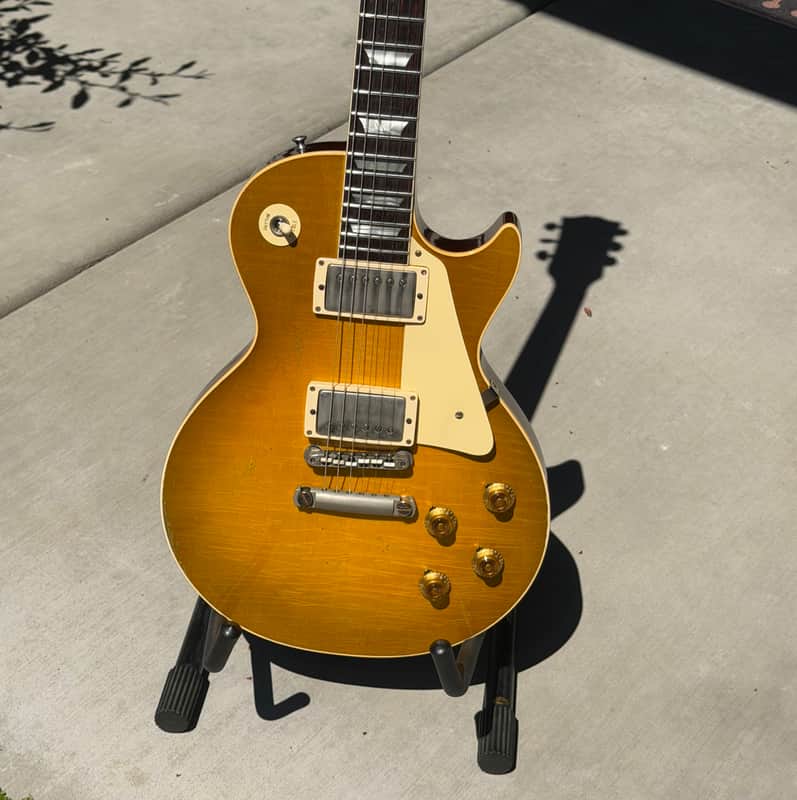 Gibson Les Paul 59 Standard Murphy Lab Heavy Aged Lemon Busrt - Murphy Lab Heavy Aged Lemon Burst image 1