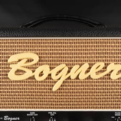 2005 Bogner Ecstasy 101B Top with Bogner 412ST Cab - Black | USA Boutique 3-Channel 100/50-Watt EL34 Tube Guitar Half Stack Amp Head Box with Class A/AB Switch image 7
