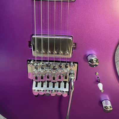 SBS Steve Brown Sound Guitars VS200 Includes Our FretWerx In USA Fret Dress and Setup! Purple Metallic image 5