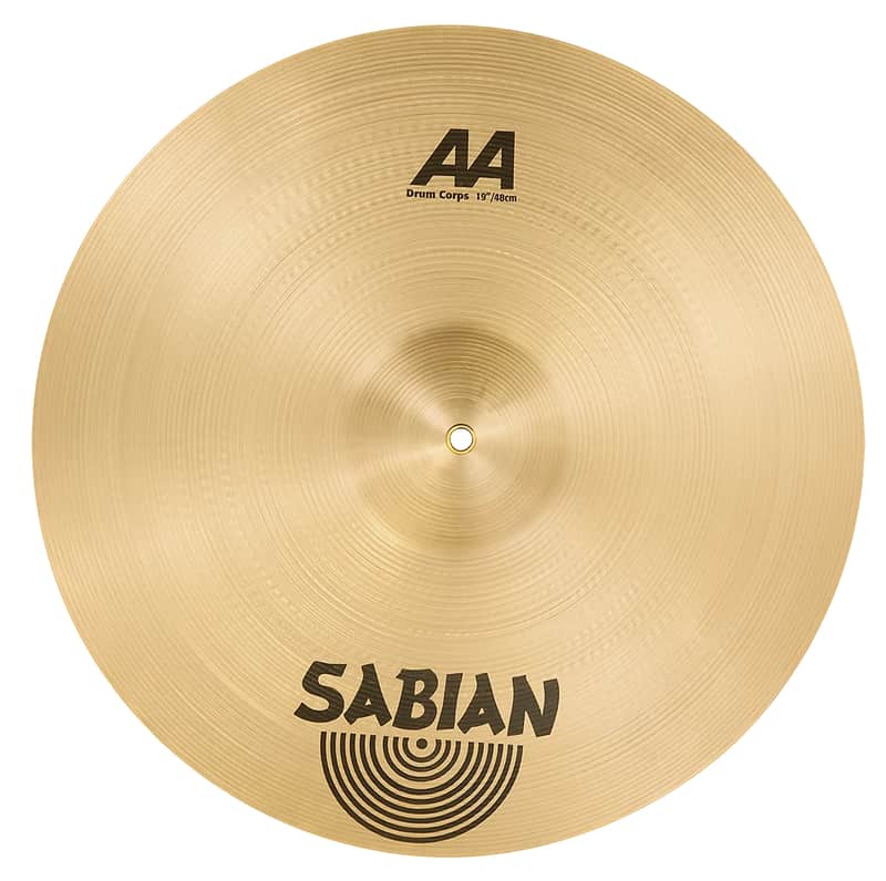 Sabian 19" AA Drum Corps Cymbals (Pair) image 1