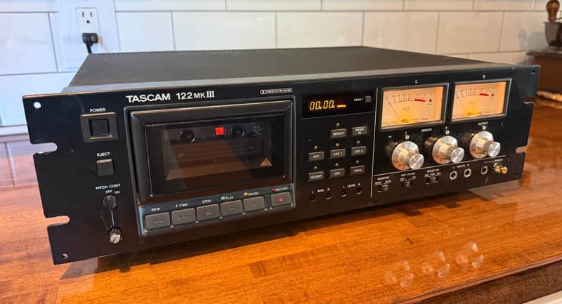 Tascam 122 MKIII 3 Head Professional 90's Cassette Deck - Excellent 122MKIII image 1