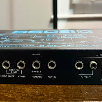 Boss RCL-10 Micro Rack Series Compressor Limiter 1985 - 1990 - Black image 3
