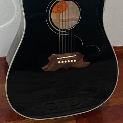 Gibson Elvis Presley Signature Dove 2003 Ebony (VERY RARE) PLAYED BY PAUL HINOJOS (At The Drive-In & The Mars Volta) FREE ATDI MERCH BUNDLE INCLUDED! image 4